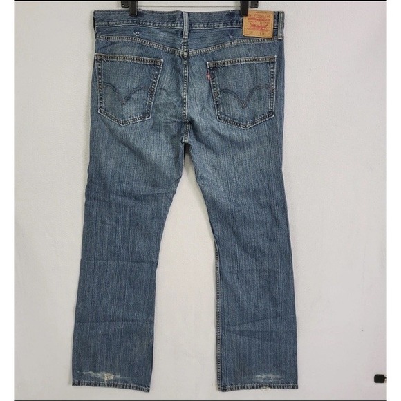 Levi's 527 Jeans Men's 38x32 Blue Boot‎ Cut Denim Western Cowboy Casual A1 - Picture 3 of 11